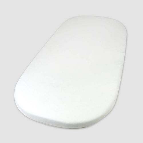 Honest Baby Organic Cotton Bassinet Sheet - White