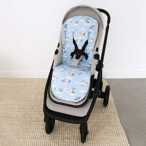 Taking Flight Universal Organic Pram Liner | Snuggle Hunny