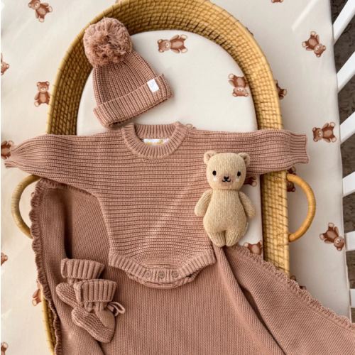 Chunky Knit Romper | Teddy