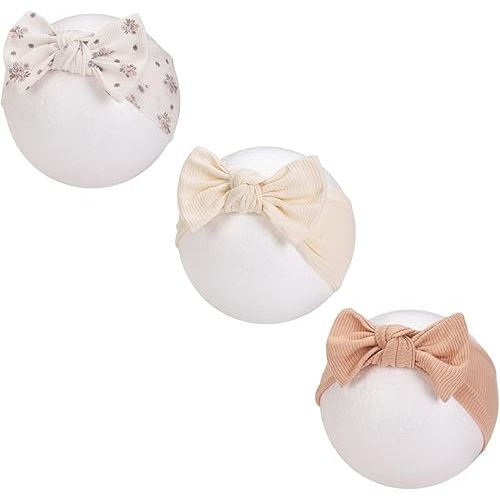 KIDOCHEESE Baby Girl Headbands with Bows Soft Elastics Hairbands Hair Accessories for Newborn Infant Toddler Kids