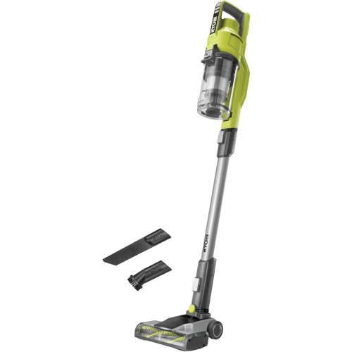 RYOBI 18 V ONE+ RSV18-0 Cordless Floor Vacuum Cleaner (30 AirWatt Suction Power, 820 l/min Airflow, 24 cm Wide Floor Nozzle, without Battery and Charger), Green