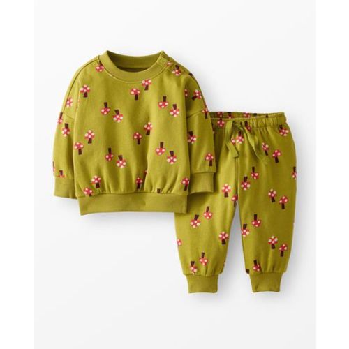 Baby French Terry Sweatshirt & Sweatpants Set