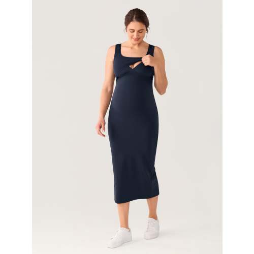Natrelax® Hidden Crossover Babycon Maxi Dress