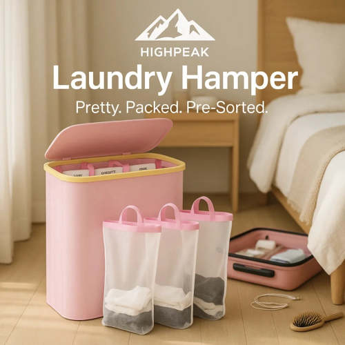 3-Section Laundry Hamper