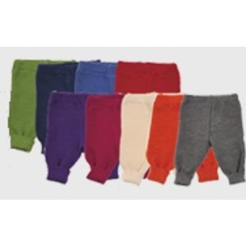 Organic Merino Wool Knitted Baby Leggings
