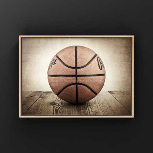 Vintage Basketball on Wood  Photo print, Boys Room decor, Boys Nursery Ideas, Sports art, Sport Prints, Man Cave