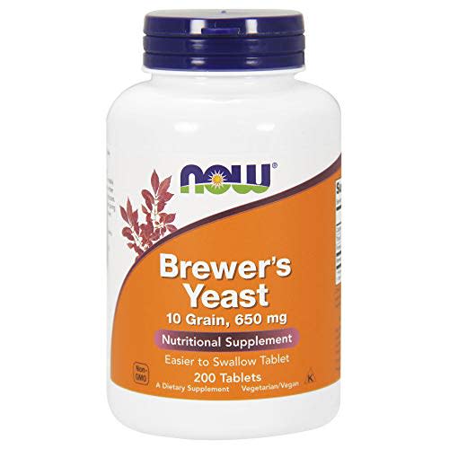 Now Foods Brewer's Yeast 650 mg 200 Tabs