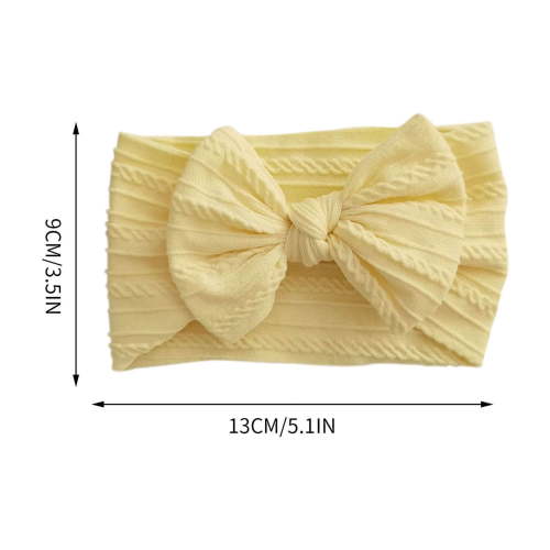 Bows Headbands,Baby Headbands Soft Hairbands with Bows,Baby Headbands Soft Nylon Hairbands Hair Bows for Newborns Infants Toddlers and Baby Elastic Hairbands for Daily Wear