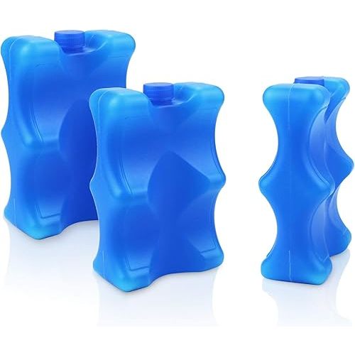 Reusable Ice Pack for Breastmilk Storage (Pack of 3), Ice Pack for Breastfeeding Working Mom