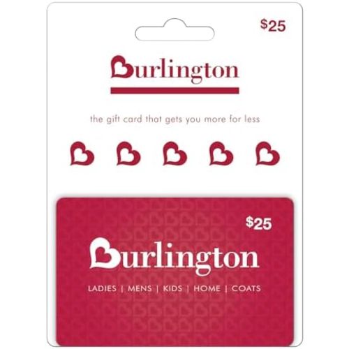 Burlington Physical Gift Card