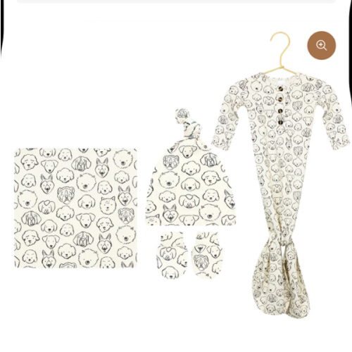 Dane Newborn Hat Bundle (Gown)