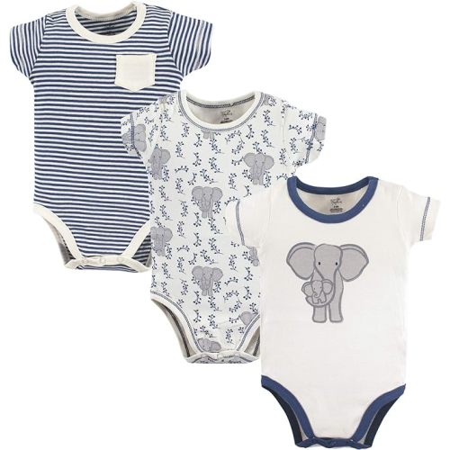 Touched by Nature Unisex Baby Organic Cotton Bodysuits