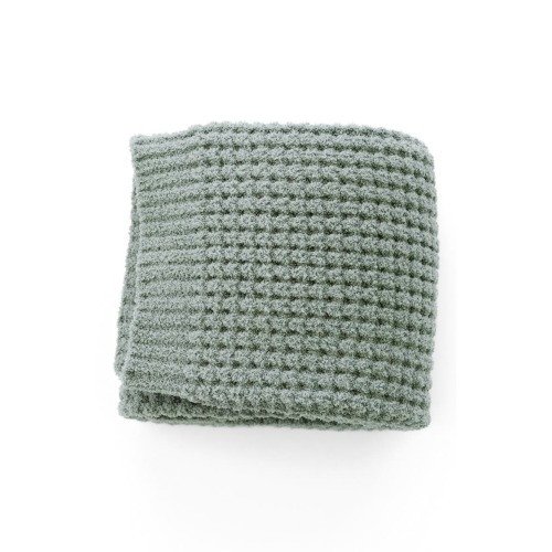 Waffle Receiving Blanket - Elm
