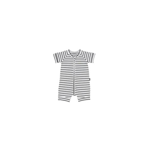 Bonds Zip Romper Wondersuit Navy Stripe | Baby Bunting AU
