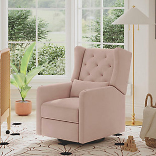 daVinci Everly Recliner and Swivel Glider in Eco-Performance Fabric