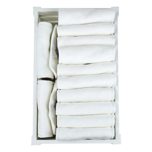 4-Layer Bamboo Microfiber Cloth Diaper Insert with Snaps – Mama Koala