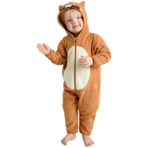 Cuddle Club Fleece Baby Bunting Bodysuit with Hood, Convertible Mittens & Booties, Car Seat Friendly, Soft & Warm, Easy Zip