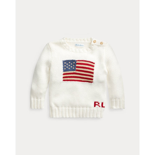 Baby Boy The Iconic Flag Sweater | Ralph Lauren