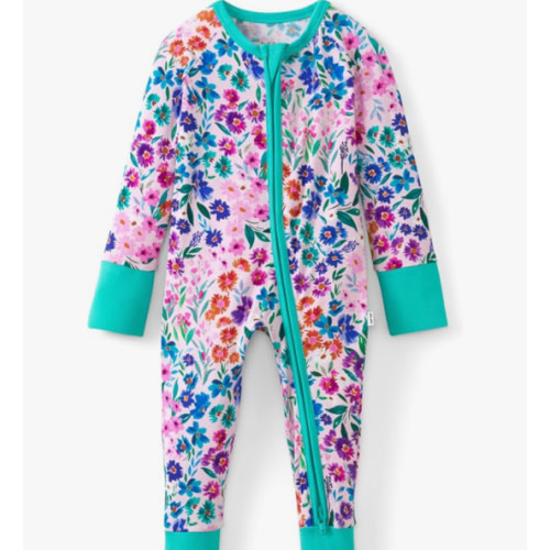 Little Sleepies Pajamas for Baby Boys & Girls, Viscose from Bamboo Baby Pajamas, Preemie & Newborn Sleepers, 2-Way Zipper PJs