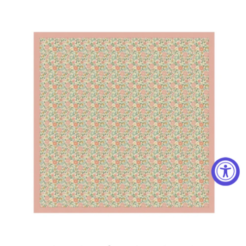 Lucie Floral Cotton Muslin Blanket – Helmsie