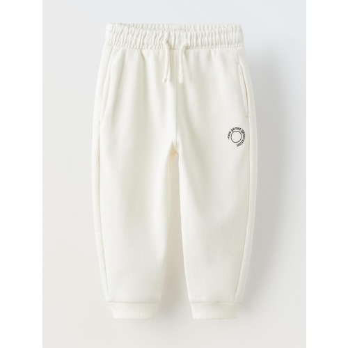 PLUSH PANTS - Ecru | ZARA United States