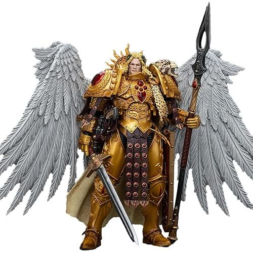 JOYTOY Warhammer The Horus Heresy 1/18 Action Figure Blood Angels Sanguinius Primarch of The IXth Legion Collection Model Birthday