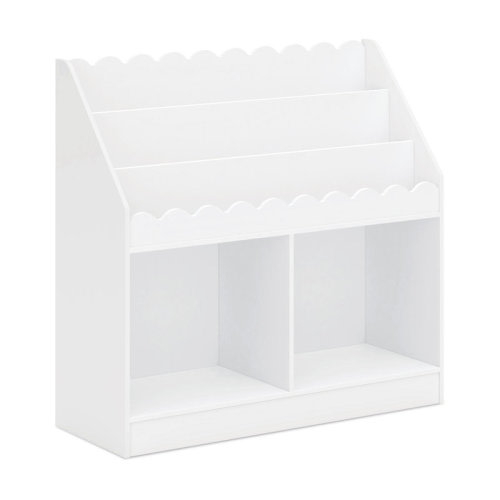 Scallop Bookcase - White