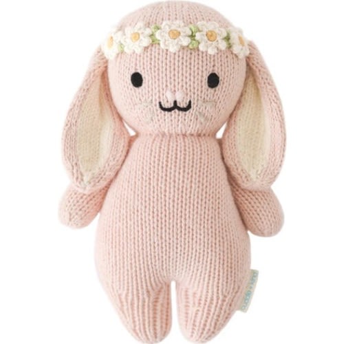 Baby Bunny Flower Crown Stuffed Animal