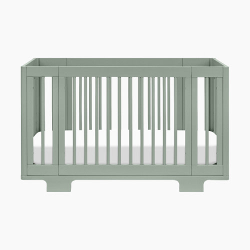 babyletto Yuzu 8-in-1 Convertible Crib with All-Stages Conversion Kits - Light Sage