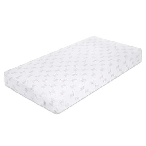aden + anais essentials crib sheet, safari babes- elephant