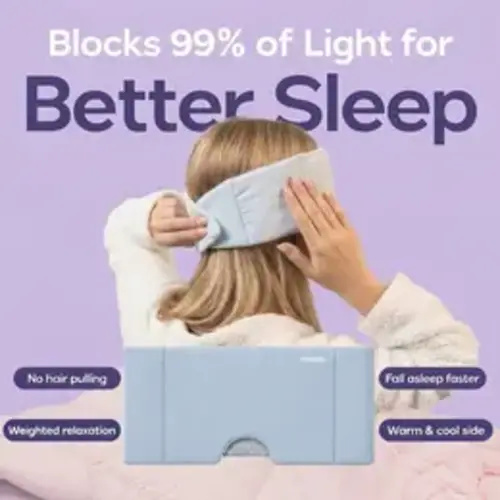 Adjustable Weighted Eye Mask - TikTok Shop