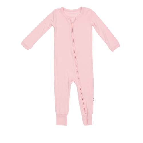 Bumbunny Baby | Toddler Zip Romper in Blush Pink