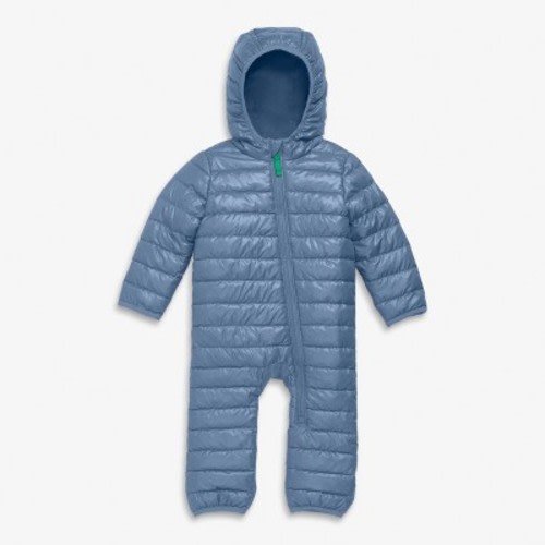 Primary Baby Lightweight Puffer Suit in Dusk Size 3-6 Months