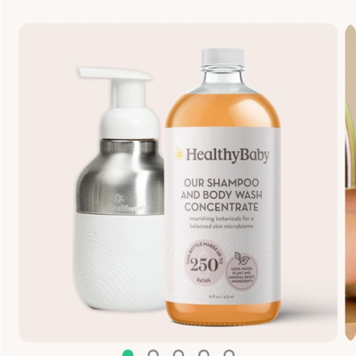 Our Shampoo and Body Wash System