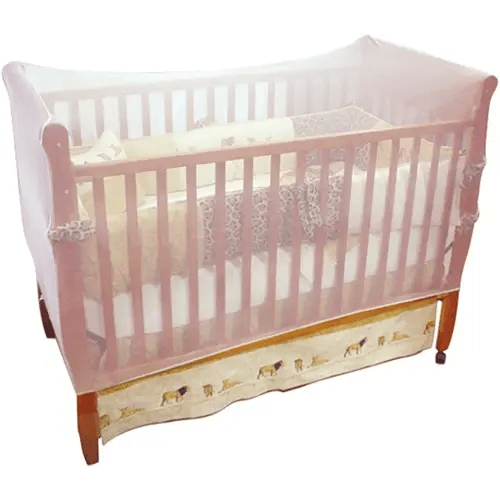 Jeep Crib Universal Size Crib Mosquito Net, White