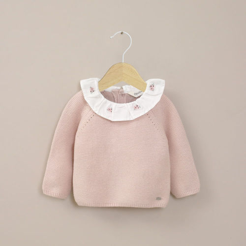 Sweater Bebe Niña Rosado