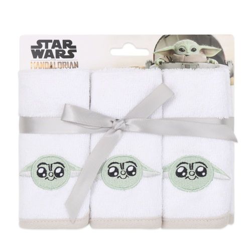 Disney Grogu Wash Cloths 3 Pack