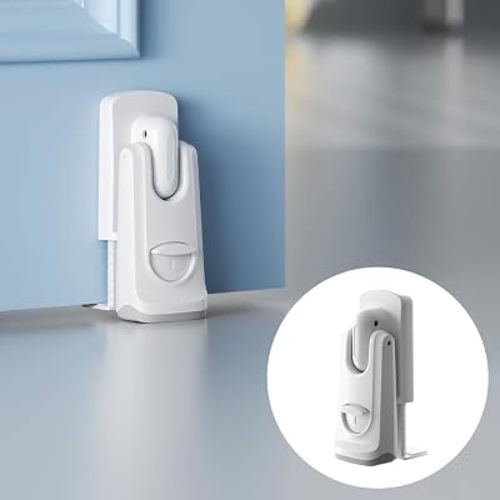 SAFELON Baby Safety 1 PC Door Stopper, Childproof Door Holder to Keep Door Open, Prevent Babies&Pets from Opening he Door