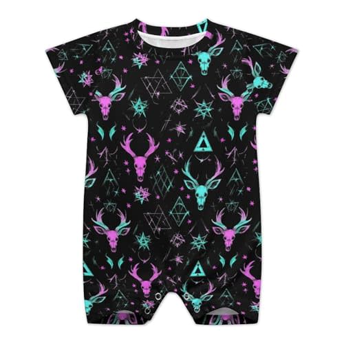 Newborn Baby Romper Clothing Cute Infant Short Sleeve Clothes Jumpsuit Playsuit Summer Outfit for Boy Girl