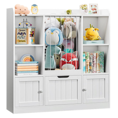 Toy Storage Organizer Toddler Stuffed Animal Zoo | Wayfair