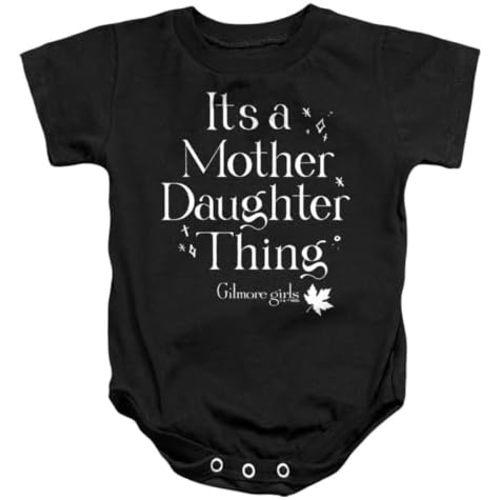 Popfunk Kids Gilmore Girls It's a Mother Daughter Thing Unisex Infant Snap Suit for Baby