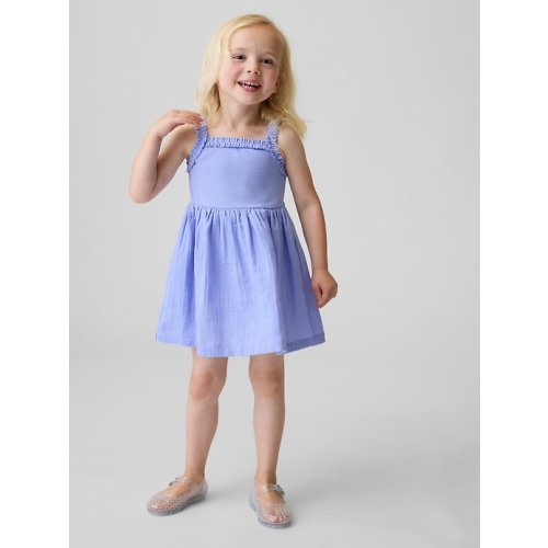 Baby & Toddler Mixed Media Apron Dress