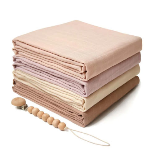 Muslin Swaddle Blanket (Neutral Natural)