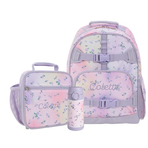 Mackenzie LoveShackFancy Tie-Dye Backpack & Lunch Bundle, Set of 3