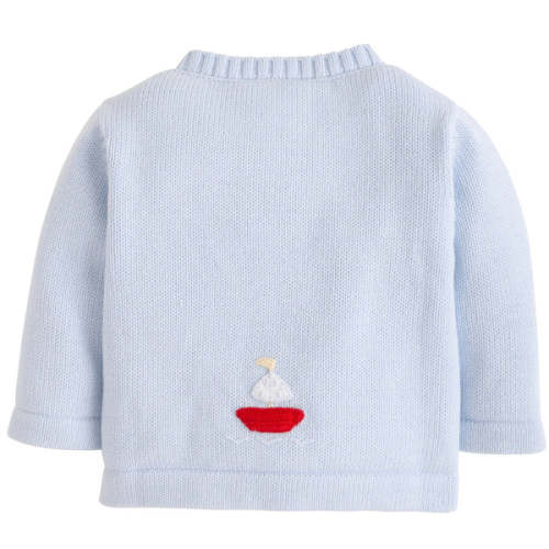 Sailboat Crochet Sweater | Over The Moon