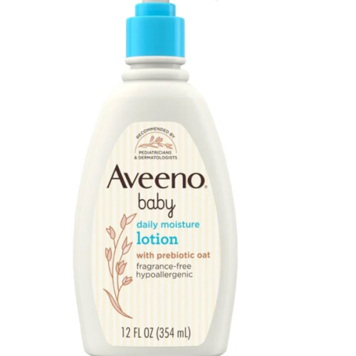 Aveeno, Baby Daily Moisture Body Lotion, 12 fl oz, for Sensitive Skin