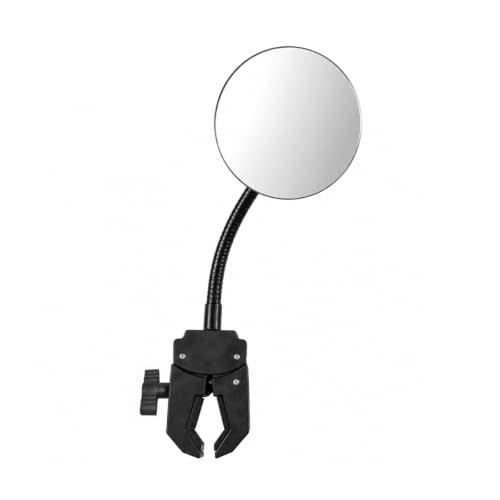Stroller Rearview Mirror Allows you to see your baby's face while pushing the stroller Easy to attach Stroller accessory featuring a clear view and 360° rotation