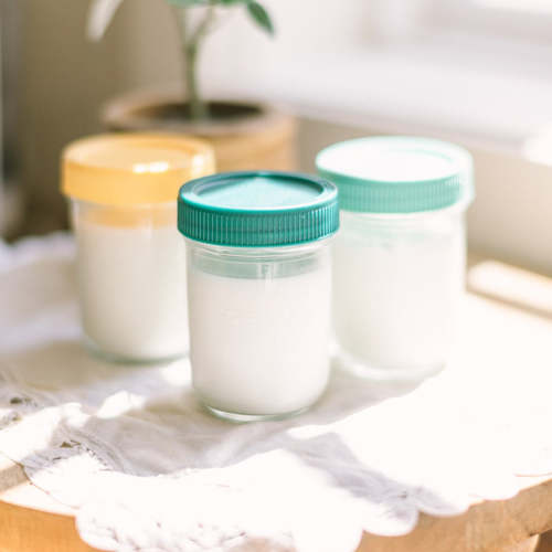Breastmilk Storage Jar Set – Mason Bottle