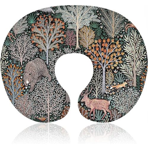 Boyoung Stretchy Nursing Pillow Covers Ultra Soft Slipcovers for Breastfeeding for Baby Girls Boys, Feeding Pillow Cover Fits Standard Infant Support Pillows Positioners Nursing Pillow Case
