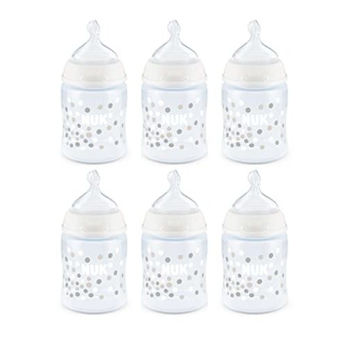 NUK Disney Smooth Flow Bottle (5 Ounce (Pack of 6), Horse & Horse)